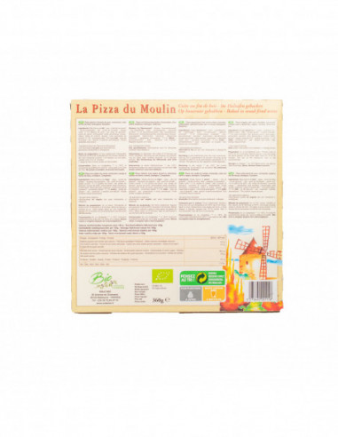 Pizza épaule/emmental BIO 360G