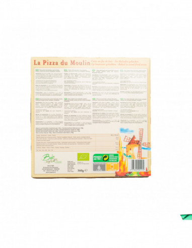 Pizza au saumon fumé BIO 360G