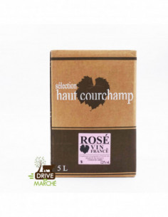 Vin rosé Haut Courchamp BIB...