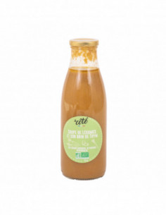 Soupe de légumes et thym...