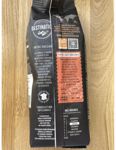 Café Moulu Pérou Pur Arabica 0,250 kg