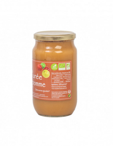 Purée de pommes BIO 820G