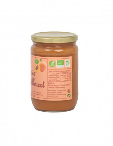 Purée Pomme Abricot BIO 620G