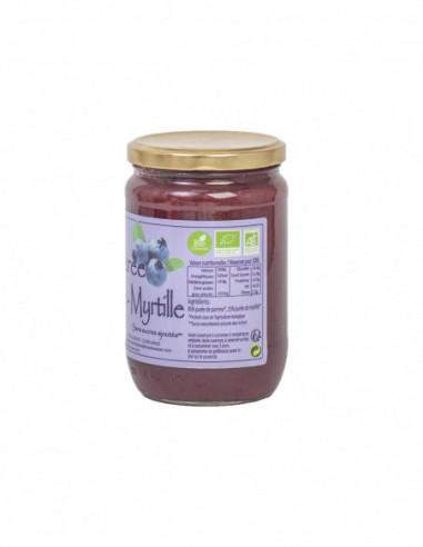 Purée Pomme Myrtille BIO 620G