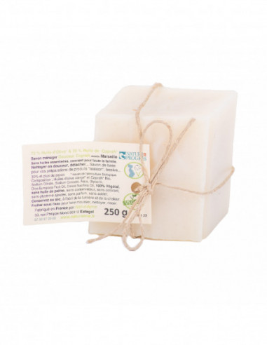 Savon ménager recette Marseille BIO 250G