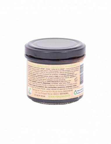 Savon noir mou cosmétique et ménager...