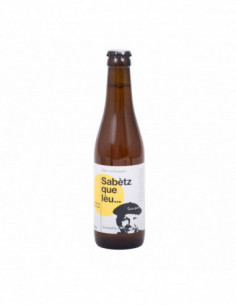 Bière Blonde Sabètz que leu...