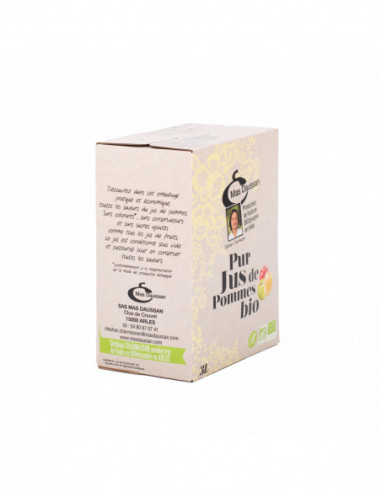 BIB Jus de Pomme BIO 3L