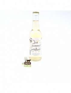 Jus de pomme pétillant BIO...