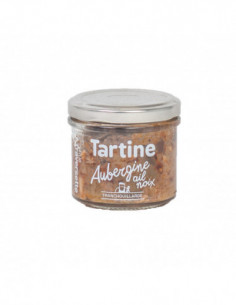 Tartine aubergine ail &...