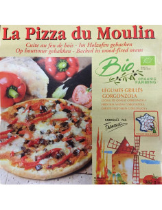 Pizza aux légumes grillés...