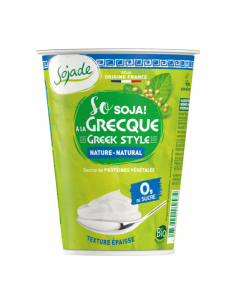 Yaourt soja à la grècque...