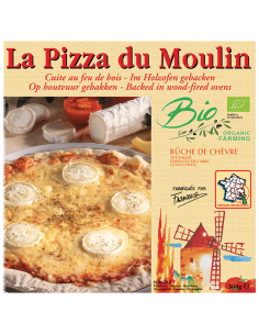 Pizza bûche de chèvre BIO 360G