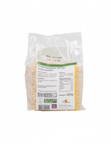 Riz demi-complet BIO 500G
