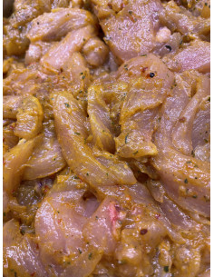 Plancha de poulet curry 500g