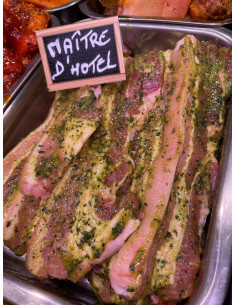 Poitrine de porc marinée...