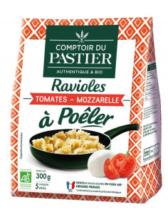 Ravioles bio à poeler...