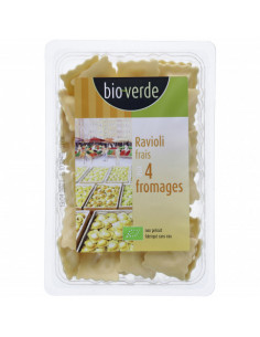 Ravioli 4 fromages bio 250g