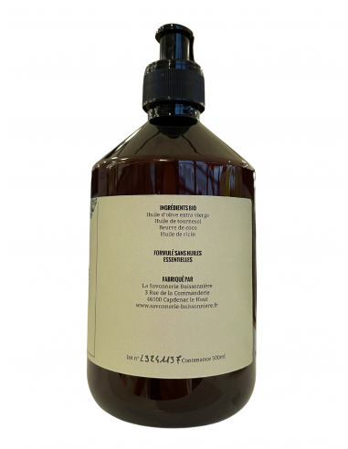 Savon liquide bio olive et camomille...
