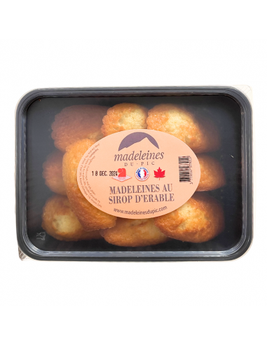Madeleine du pic au sirop d'érable x10