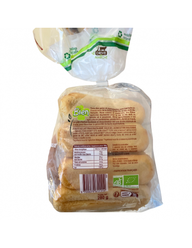 Pains au lait x8 280g