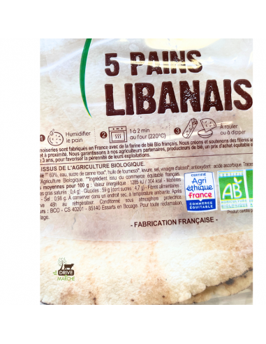 Pains libanais 300g