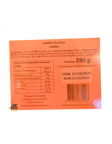 Galette Occitane 280g